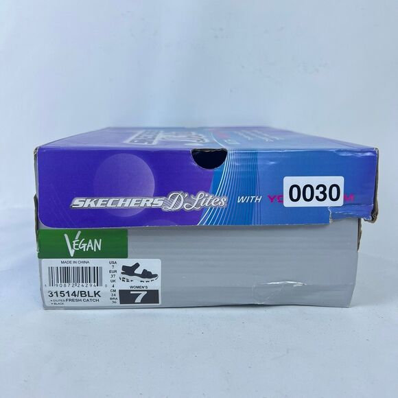 Skechers D'Lites w/ Yoga Foam | Black | Women's 7 - Picture 10 of 10